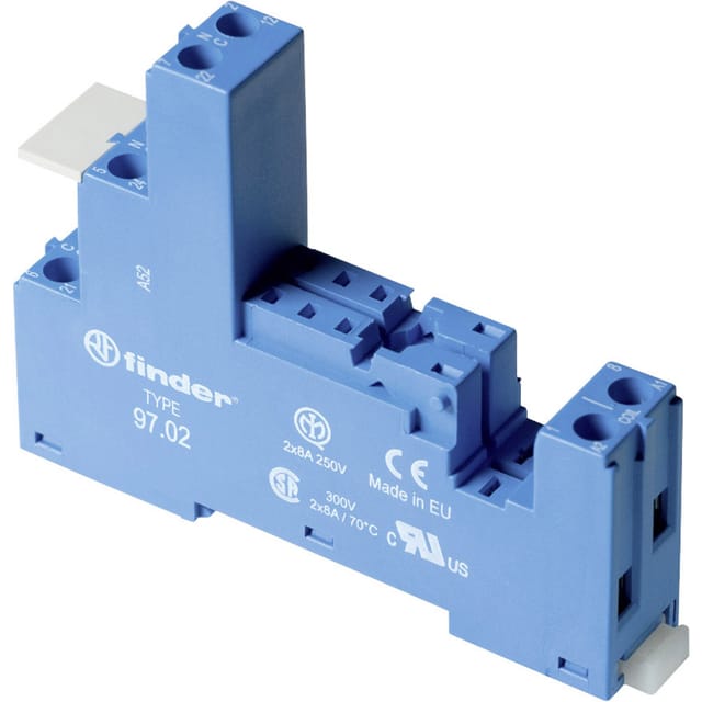 Finder - 97.02 Relaissockel 46.52 (l x b x h) 82.9 x 15.8 x 35.3 mm 1 St.