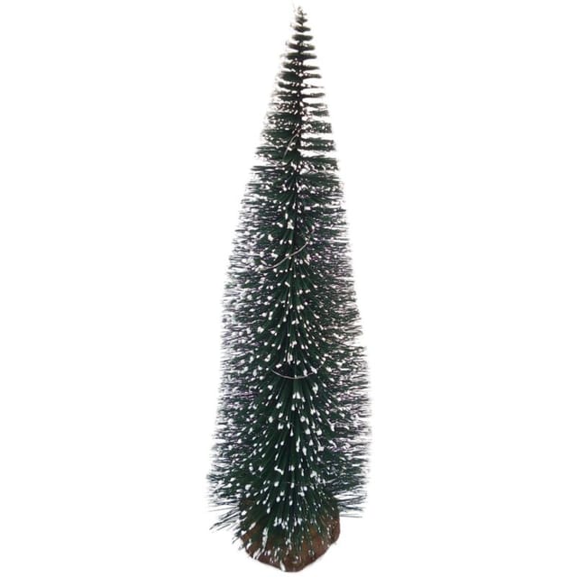 Buri - led Deko Tannenbaum beschneit 50cm Weihnachtsbaum Weihnachtsdeko Tischdeko Baum