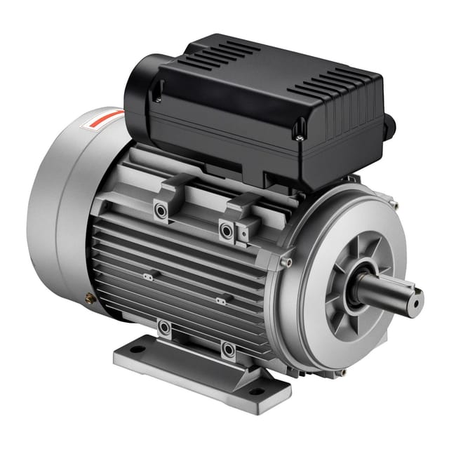 Elektromotor 230 v 2,2 kW (3 ps) 1-phasig 2-polig E-Motor mit Anlaufkondensator 2850 U/min und Aluminiumwicklung - Wiltec