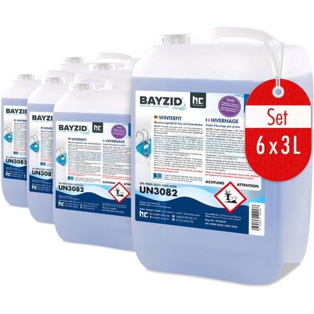 Höfer Chemie Gmbh - 6x 3 l bayzid® Winterfit Überwinterungsmittel
