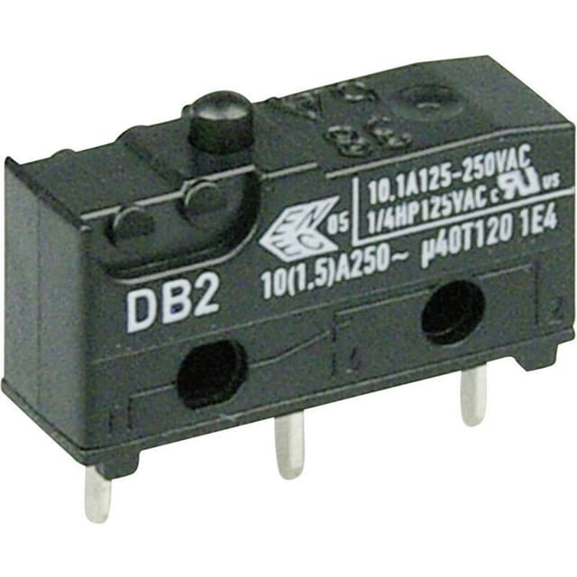 ZF - DB2C-C1AA Mikroschalter DB2C-C1AA 250 v/ac 10 a 1 x Ein/(Ein) tastend 1 St.