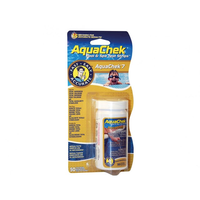 50 wasserteststreifen, 7 funktionen - Aquachek - 541752AEU