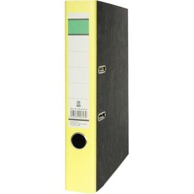 Ordner 50mm din A4 Werkstoff: Papier 100 % recycelt gelb