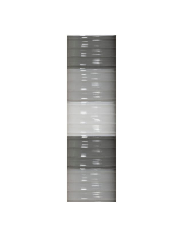 Morel Moderner Türvorhang grau und weiß 90x220 cm