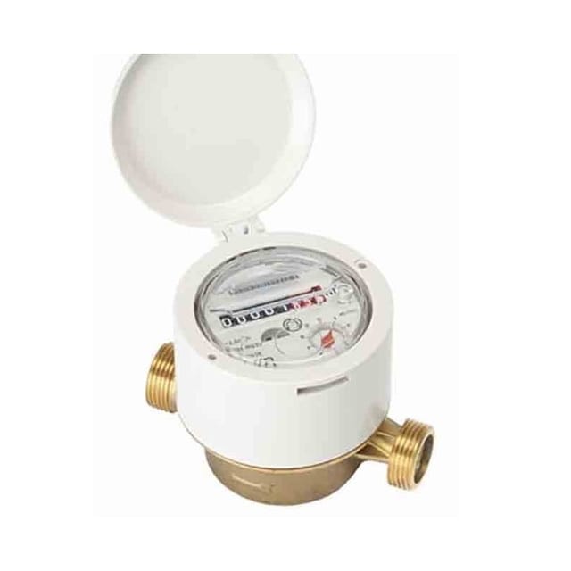 Suinga - Wohnungswasserzähler 15 mm R160, Einstrahl Kaltwasser, Wasserzähler, Kaltwassermessgerät