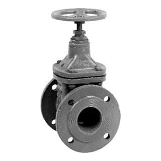 Grundfos Zubehör f.Schmutz-/Abwasserpum. Absperrschieber DN100 PN10 Grauguß
