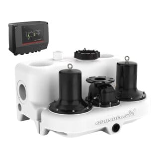 Fäkalienhebeanlage Multilift MD.12.3.4 3x400V 1,5kW cee - Grundfos
