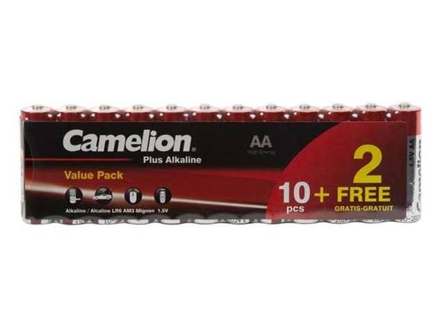 Camelion - alkali-mangan aa vorteilspack (10 + 2 St.) / LR6 1.5 v - 2800 mAh