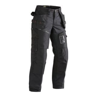 Blaklader - Blakläder Bundhose Softshell X1500, schwarz, Konfektionsgröße 28