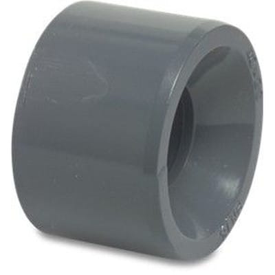Mega Group - Mega Reduzierstück pvc-u 50 mm x 40 mm Klebestutzen x Klebemuffe 16 bar, grau