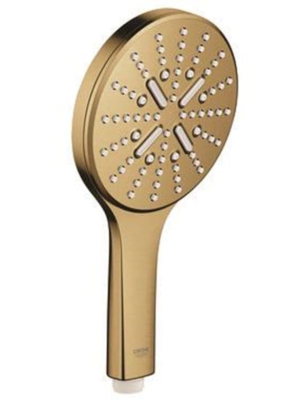 Grohe Rainshower SmartActive - Handbrause 130 9,5 l/min, 3 Strahlarten, Cool Sunrise gebürstet 26574GN0