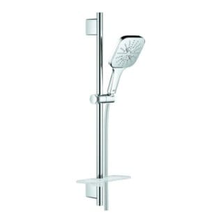 Rainshower SmartActive Cube - Brausestangenset 130 9,5 l/min, 3 Strahlarten, 60 cm Stange und Schlauch, Chrom 26584000 - Grohe