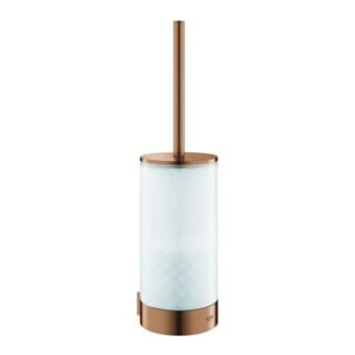 Grohe Selection - Toilettenbürstengarnitur, Glas / Warm Sunset gebürstet 41076DL0