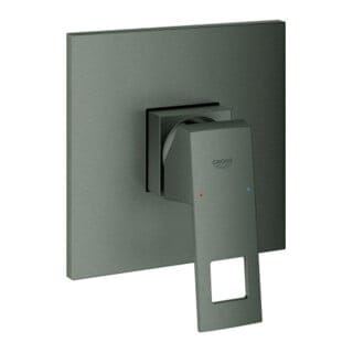 Eurocube Einhand-Brausebatterie, rechteckige Rosette, - Grohe