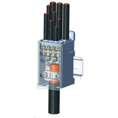 Phasenverteilungsblock Pollmann PVB 160-6