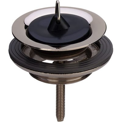 Viega - Universalventil Ablaufventil 100261 für Waschtisch, Waschbecken, 1 1/4' x 60 mm, mit Stopfen