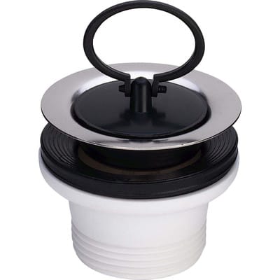 Spültisch-Ventil 7432 31 101961 1 1/2 Zollx70 m Ring Hoehe 40 mm Kunststoff - Viega