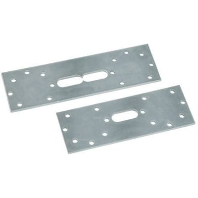 Multitubo Systems - multitubo 70212 Halteplatte 70212 aus Stahl verzinkt, doppelt 150mm 153mm aus St
