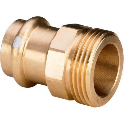 Viega Italia Srl - Viega Übergangsstück mit sc Profipress s 4511 in 22mm x R3/4 Rotguss