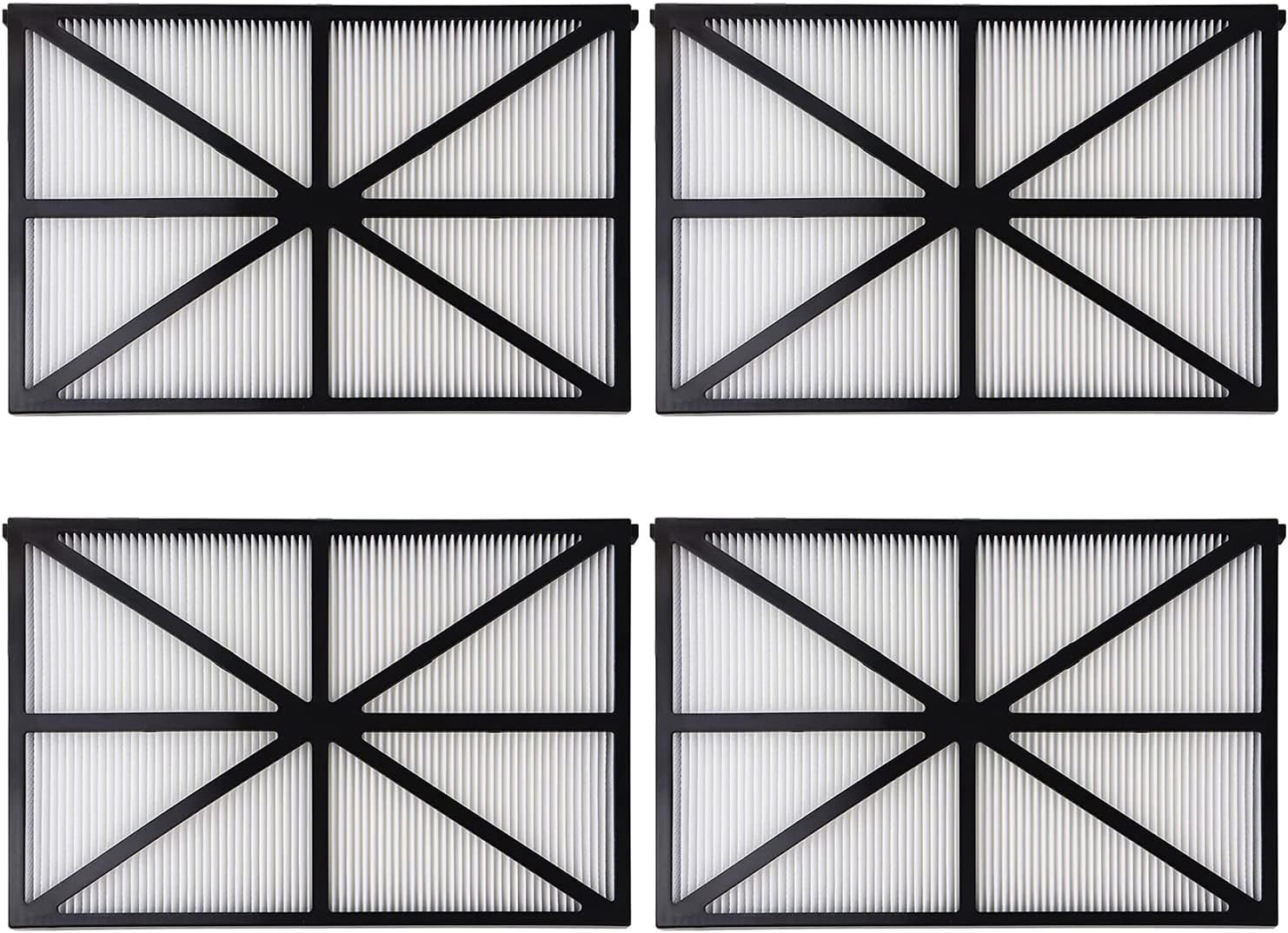 [french Days]4 Pcs Cartouche Filtre Panel Rcx70101 Accessoires De Remplacement Pour Robot Nettoyeur De Piscine Tigershark