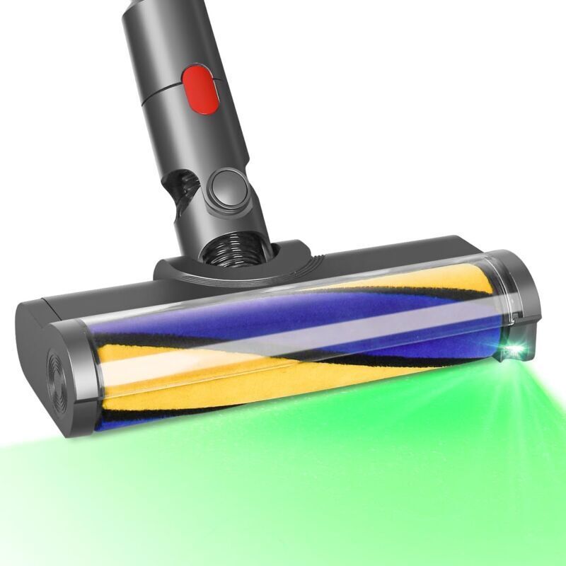 [french Days]aspirateur Pour Dyson V7 V8 V10 V11 V15, Brosse À Moteur À Couple Élevé, Brosse À Rouleau À Entraînement Direct, Brosse De Sol-led