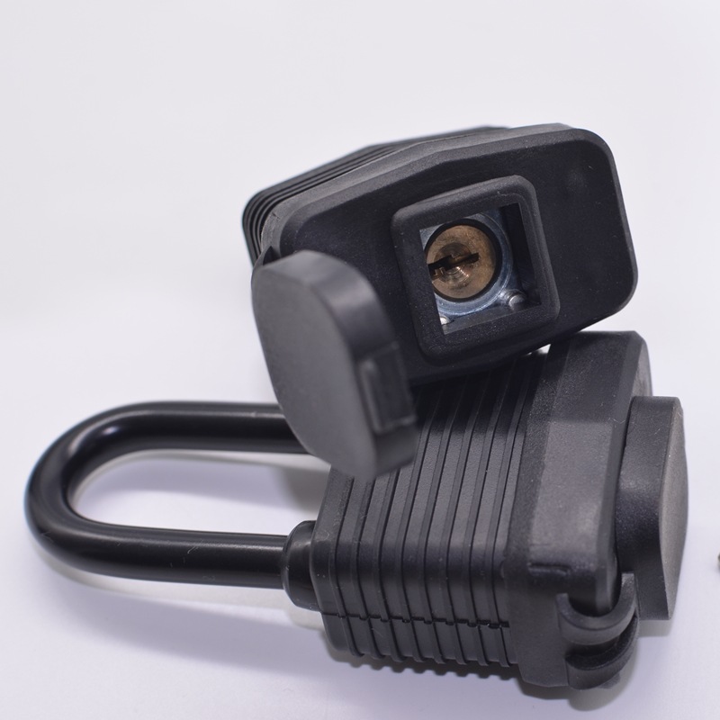 [french Days]cadenas Étanches À Clés Identiques Pour Une Utilisation En Extérieur, Corps De Serrure En Acier Laminé Robuste Avec Revêtement En Plastique, 1-9/16 Pouces. Cadenas Large Et Long, Paquet D