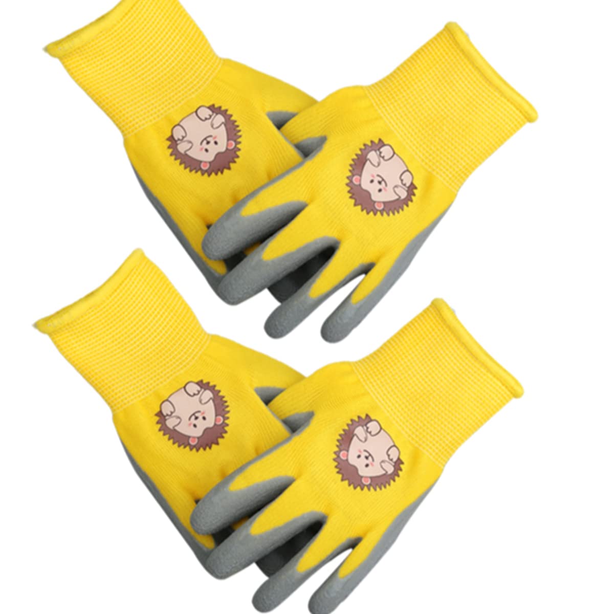 [french Days]gants De Jardinage,2 Paires Gants De Travail Pour Enfants Gants De Construction Safety Gants De Jardinage Anti-coupure Anti-salissure Anti-morsure (moins De 5 Ans)