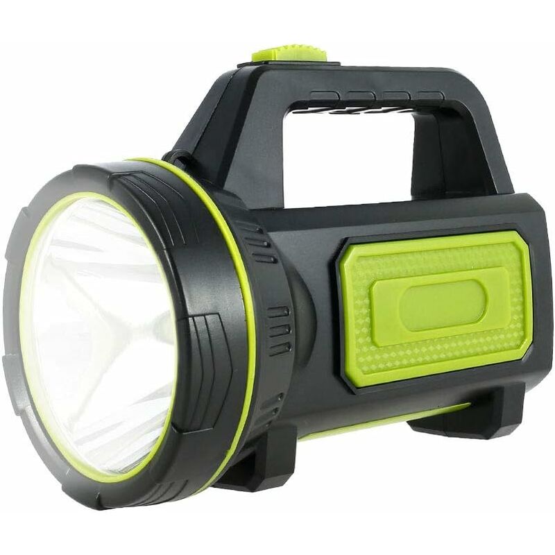 [french Days]lampe Torche Led Ultra Puissante Rechargeable Usb 135000 Lumens 6000 Mah Avec Lumière Latérale Lampe De Poche Etanche Haute Puissance Pour Urgence Randonnée Camping Chas