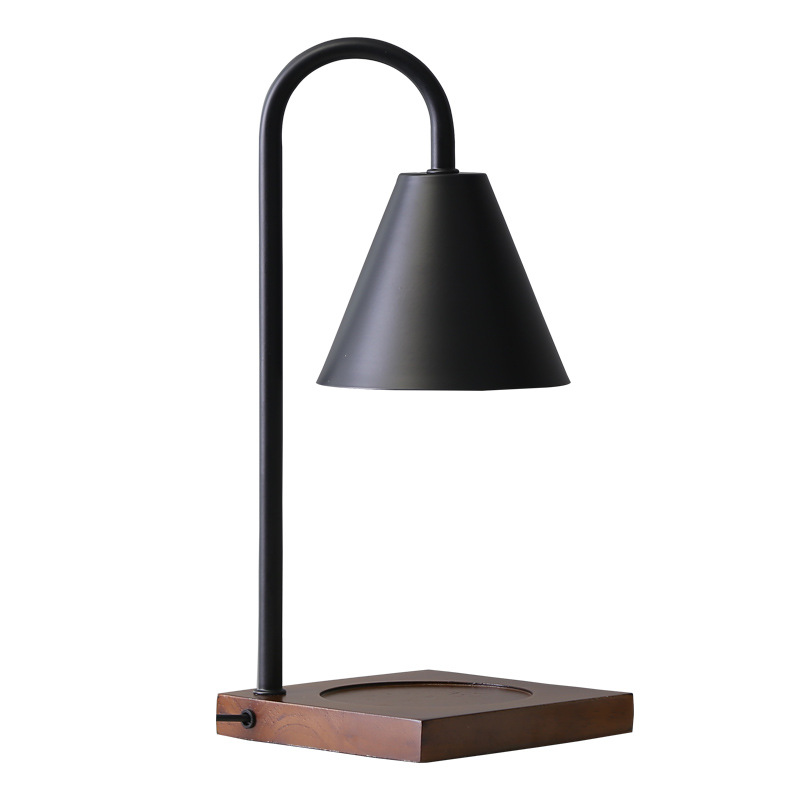 [french Days]lampe Aromatique Dimmable Brleurs À Huile Électrique Brleur Cire Parfumée Lampe À Cire Fondante Brleur À Bougie Lampe À Parfum Pour Chambre De Bureau À Domicile Candle Warmer Lamp