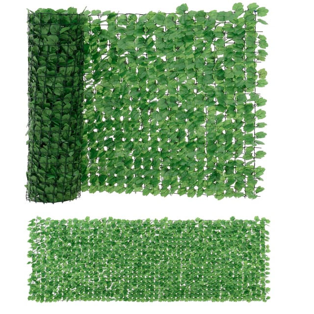 [neu.haus] - Blätterzaun Efeu Sichtschutz 100x300 cm neu.haus