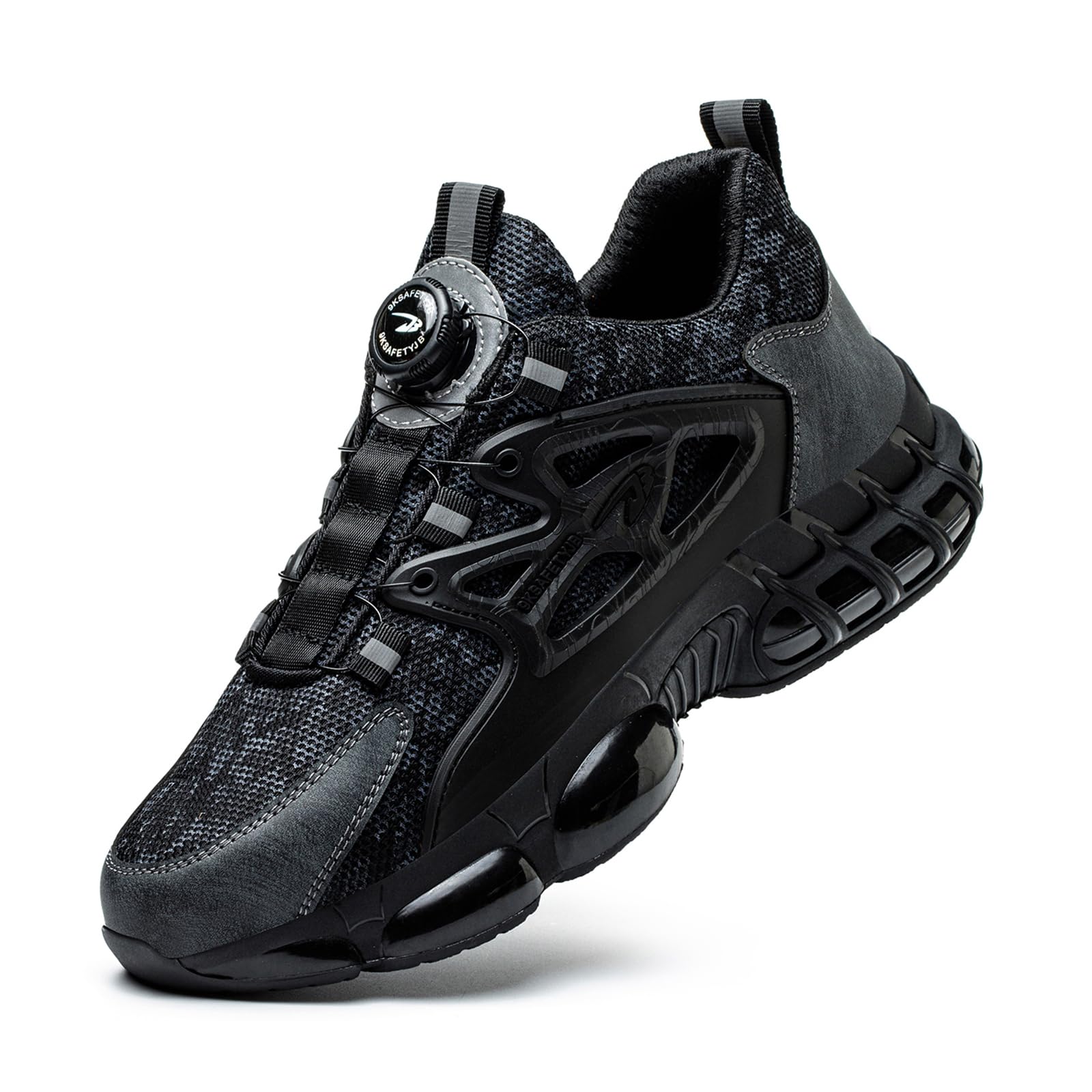 [french Days]chaussures De Sécurité Hommes Femmes Basket Légère Respirante Travail Antidérapante Avec Embout En Acier 39eu