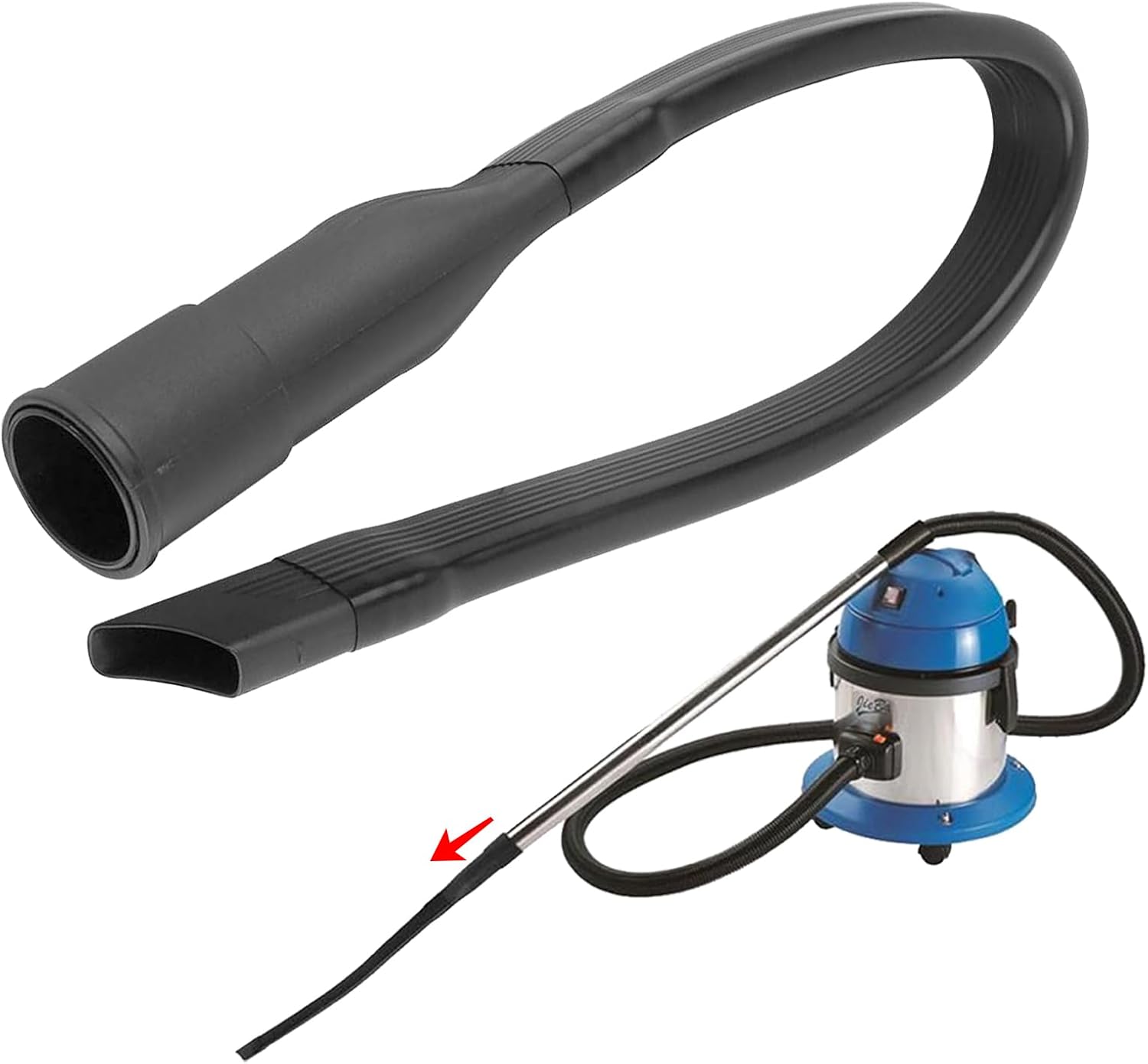 [french Days]embout Aspirateur Universel Accessoires Pour Aspirateur, Suceur Plat Long Et Flexible Pour Tous Les Aspirateurs Avec Raccord De 35/32mm, Buse Universelle À Clipser Pour Tous Les Aspirateu
