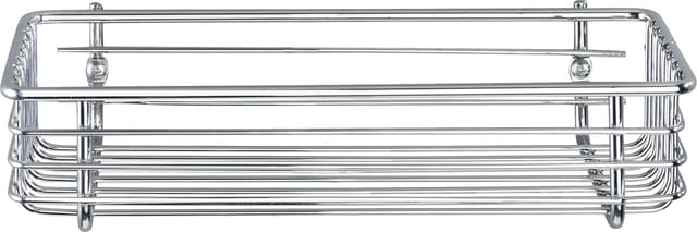 Wenko - Universalablage Milano, Chrom, Silber glänzend, Stahl chrom - silber glänzend