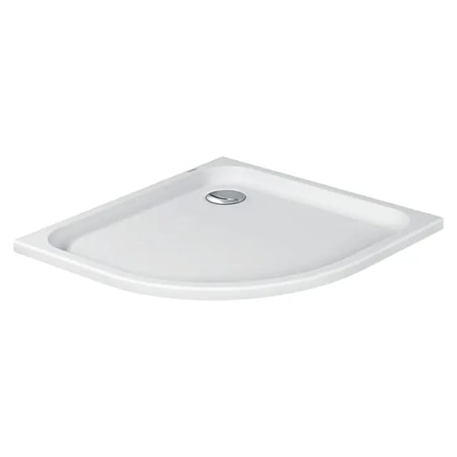 D-Code Duschwanne, 900x900mm, Viertelkreis, - Duravit