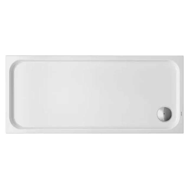 Duravit - D-Code Duschwanne, 1600x700mm, Rechteckig, Einbauversion,