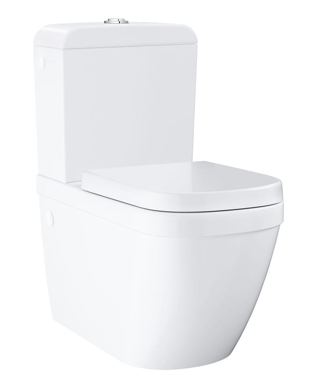 Grohe Euro Ceramic Pack Stand-WC der Spitzenklasse, seitlicher Zulauf (39462999)