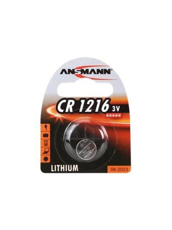 Lithium Knopfzelle CR1216 - Ansmann