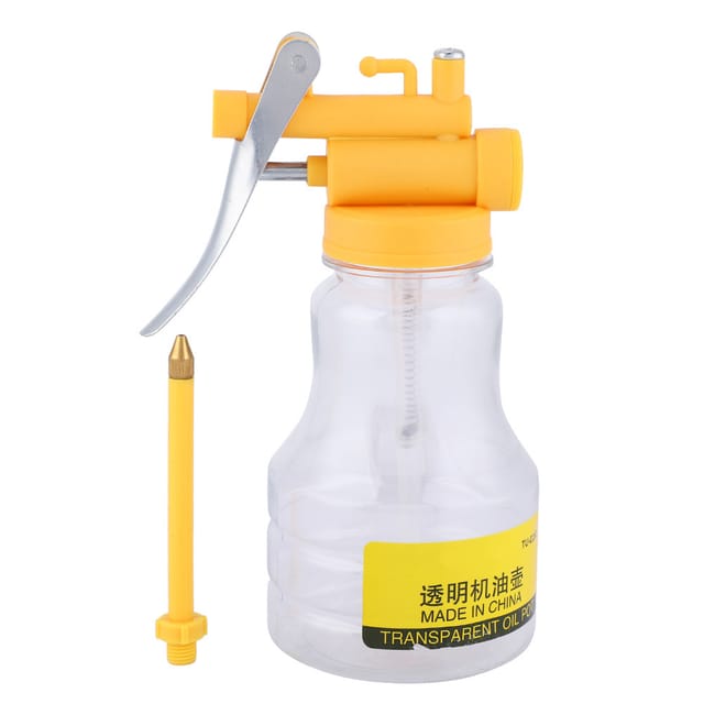 Transparente Sprühflasche für Maschinenöl – 350 g
