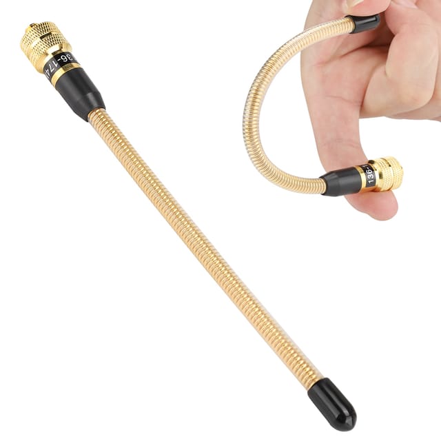 Vergoldete, Flexible Sma-vhf-antenne (weiblich) Für Kenwood, Baofeng, Puxing Und Tyt Walkie-talkies