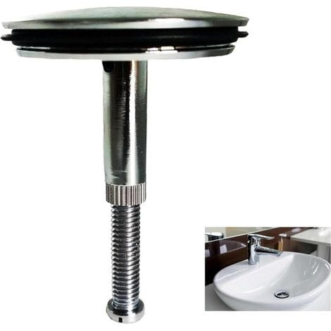 Hochwertiger Badewannenstöpsel – 43 Mm – Edelstahl – Für Waschbecken Und Badewanne – Für Standardabfluss – Verstellbar