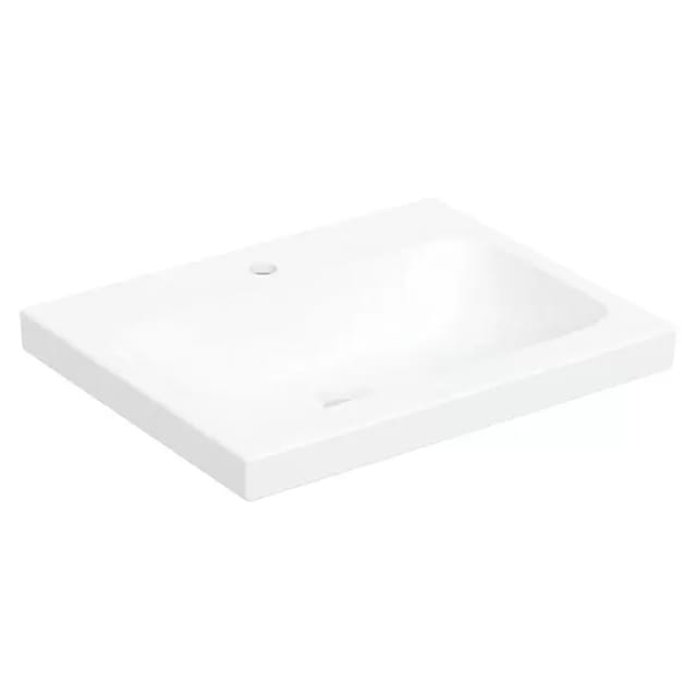Keramag - Geberit iCon Light Aufsatzwaschtisch, 60 cm x 48 cm, mit