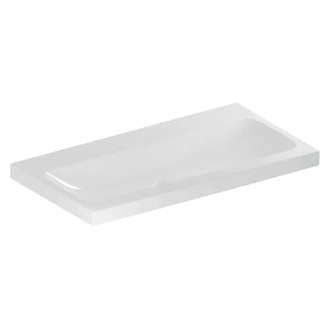 Keramag - Geberit iCon Light Waschtisch, 90 cm x 48 cm, ohne Hahnloch, ohne