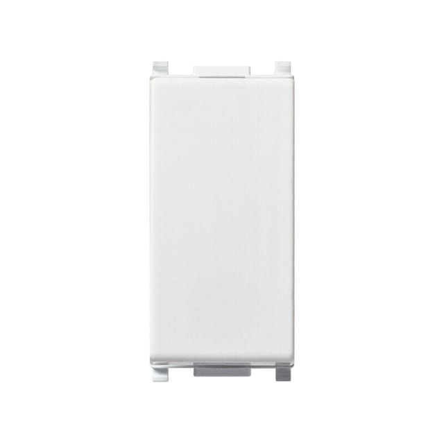 Plana einpoliger Umschalter 1P 10AX 250V 1 Modul Weiß 14004 - Vimar