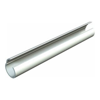 Rohr offen M25 lgr, 2m PVC
