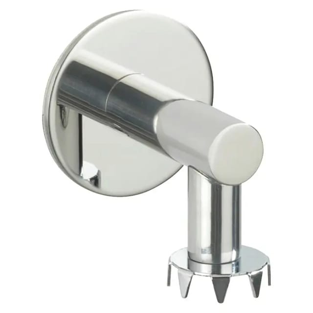 Turbo-Loc® Edelstahl Magnetseifenhalter Glänzend, Seifenhalter mit Magnet und Turbo-Loc® Wandbefestigung zum Ankleben, Silber glänzend, Edelstahl