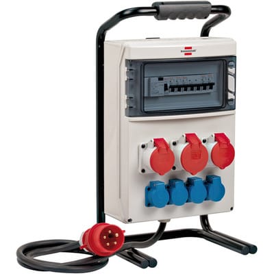 FP - Baustromverteiler bsv 4, mit fi Schutzschalter 2m 1154900021 Brennenstuhl