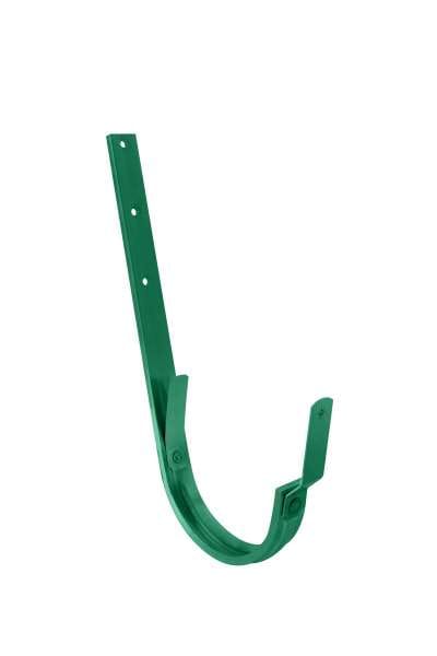Gromo - grömo alustar Rinnenhaken Moosgrün 280 / 28x7, sx (glatt), 83615