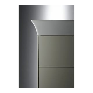 Duravit - White Tulip Waschtisch, Breite 1055mm, ohne Hahnloch, mit