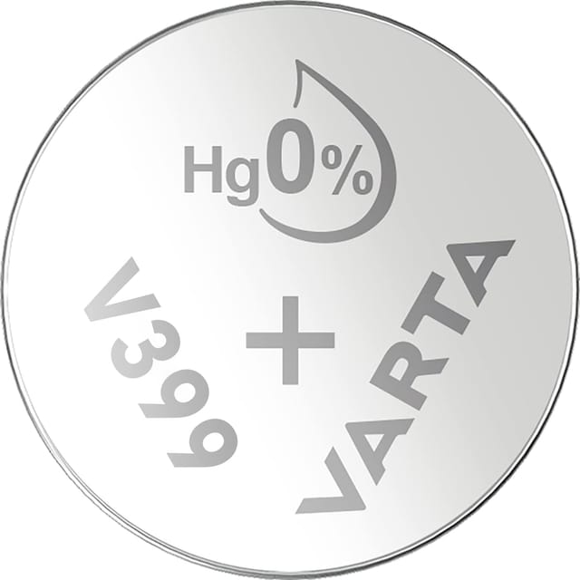 Varta - knopfzelle für uhren 1.55 v - 42 mAh SR57 399.101.111 (1 St. / Blisterverpackung)