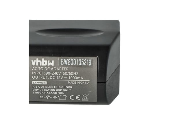 Vhbw - 12V KfZ-Anschluss Adapter auf 220V, Spannungswandler 1000mA kompatibel mit Boardnetz Ladekabel, Ladegeräte